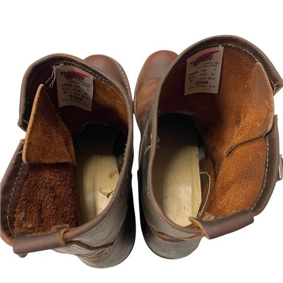 Red Wing Heritage Womens 3356 Short Engineer Size 9.5 - Picture 11 of 14